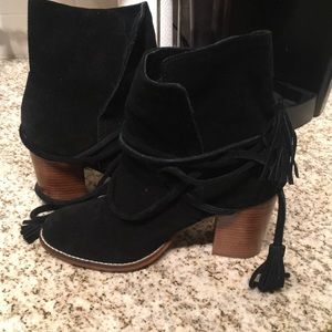 ALDO black booties